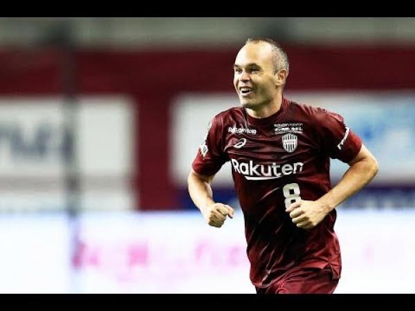 بالفيديو .. انييستا يسجل هدفه الاول في الدوري الياباني بشكل خرافي