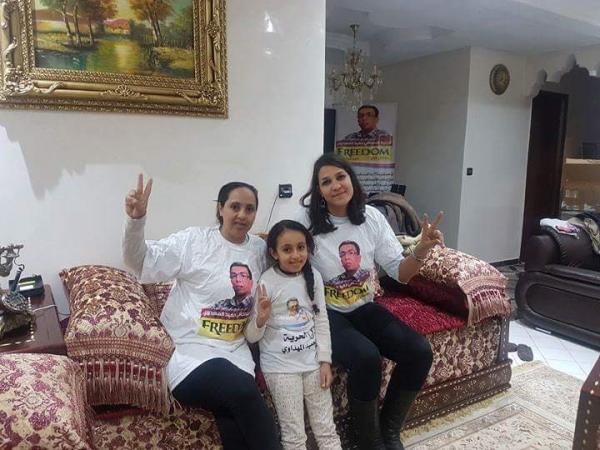 منظمة "مراسلون بلا حدود" تحل ببيت الصحفي المعتقل حميد المهداوي