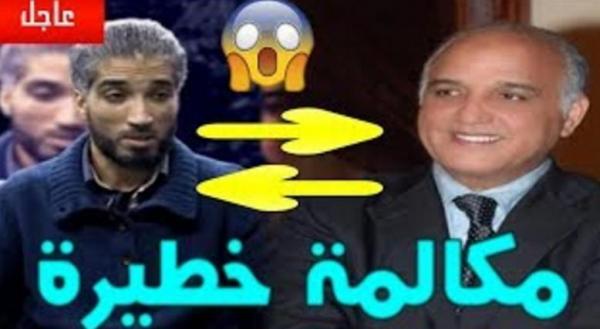 تسريب مكالمة خطيرة بين الفنان الصويري والشاب محمد الكشاف الذي يدعي أنه إبنه