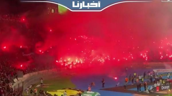 كراكاج خرافي لجمهور الوداد في نهائي العصبة أمام الأهلي المصري