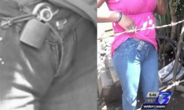 بالفيديو: رجل مكسيكي يقفل سروال صديقته بالاوصاد 12 عاما حفاظا على عفتها