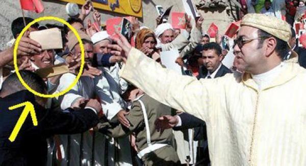 توقيف متربصين بالملك خلال زيارته الخاصة للحسيمة