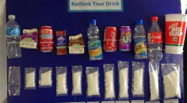 كم ملعقة سكر في أشهر الأطعمة والمشروبات؟