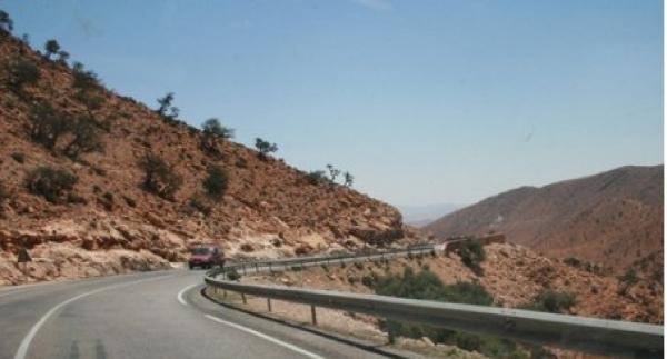 هام للمسافرين عبر الطريق الوطنية الرابطة بين لخصاص وتكانت