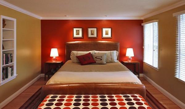 لهذا يجب تجنب استعمال أغطية السرير ذات اللون الأحمر