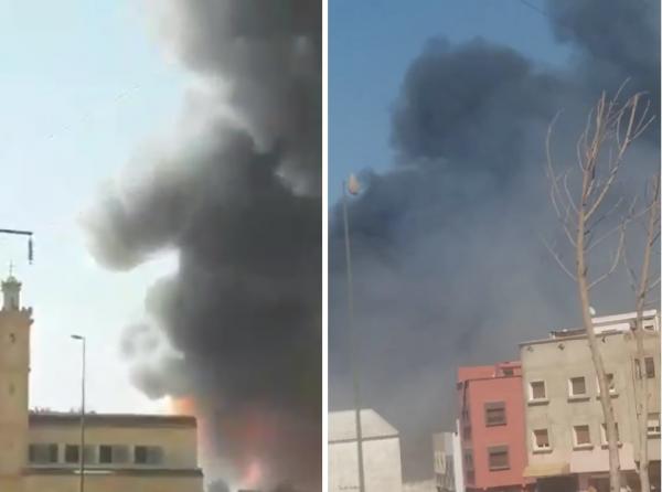 انفجار قـوي يهز منطقة بئر الرامي بالقنيطرة