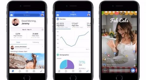 "فيس بوك" تعلن عن أدوات جديدة لصناع المحتوى