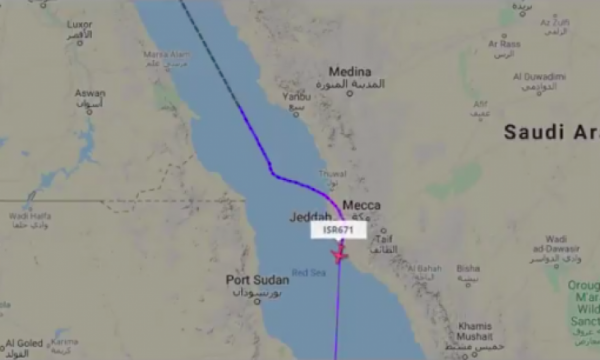 في سابقة من نوعها...السعودية تسمح للطائرات الإسرائيلية بالتحليق في سماء مكة المكرمة