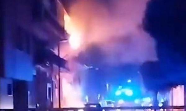 مصرع شخص وإصابة 14 شخصا في انفجار مبنى بإسبانيا(فيديو)