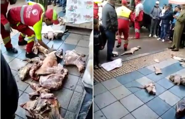 حجز لحوم وخرفان فاسدة بأشهر المطاعم للشواء بمدينة بوزنيقة