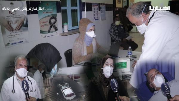 إقبال كبير على حملات التبرع بالدم بعد موعد الإفطار في شهر رمضان