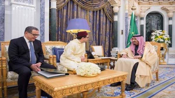 رسالة من الملك محمد السادس إلى  العاهل السعودي