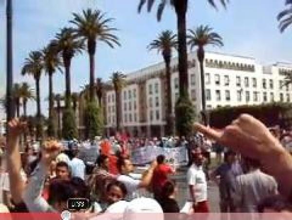 مسيرة الحب و التاييد : 29  ماي 2011  
