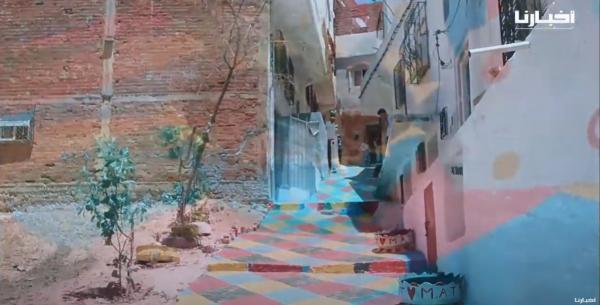 شباب تطوان يبدعون في تزيين الأحياء ويناشدون الدعم والمساندة