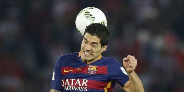 رفض طعن برشلونة ضد إيقاف سواريز مباراتين