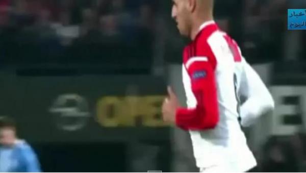 كريم الأحمدي يسجل هدفا رائعا ضد إشبيلية