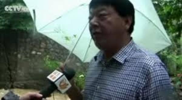 بالفيديو.. مراسلة تنجو من موت محقق على الهواء مباشرة!