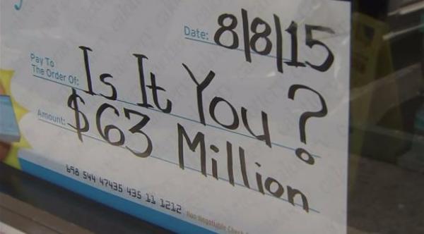 أمريكا: جائزة يانصيب بقيمة 63 مليون دولار لم يطالب بها أحد