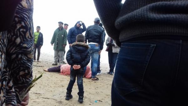 بالصور : محاولة إنتحار  فاشلة لشابة عشرينية بشاطئ أكادير