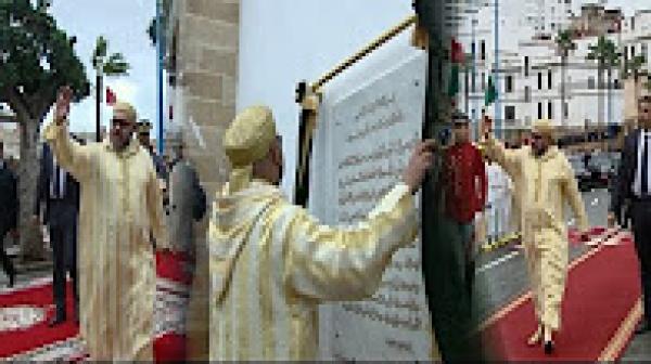 الملك محمد السادس يدشن مسجد ولد الحمرا بالدار البيضاء و يؤدي به صلاة الجمعة
