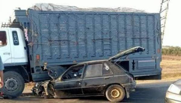 وفاة شخص وإصابة اثنين في حادثة مروعة بإقليم برشيد(صور)