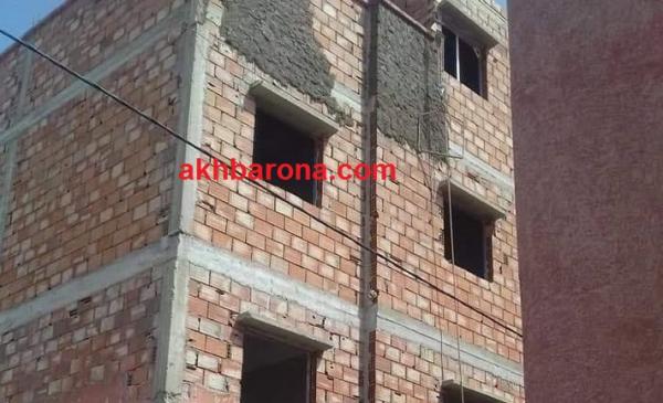 بالصورة:تفاصيل وفاة عامل بناء إثر سقوطه من ورشة بمدينة القنيطرة