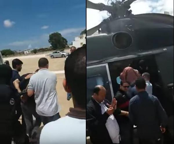 شاهد لحظة وصول الزفزافي ومن معه للدار البيضاء