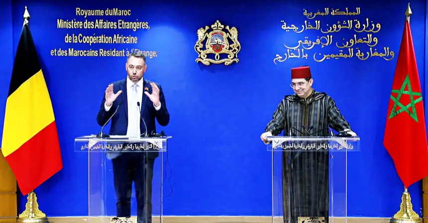 ناصر بوريطة يكشف مخرجات مباحثاته مع نظيره البلجيكي ويستعرض أبرز القضايا التي تم الاتفاق بشأنها