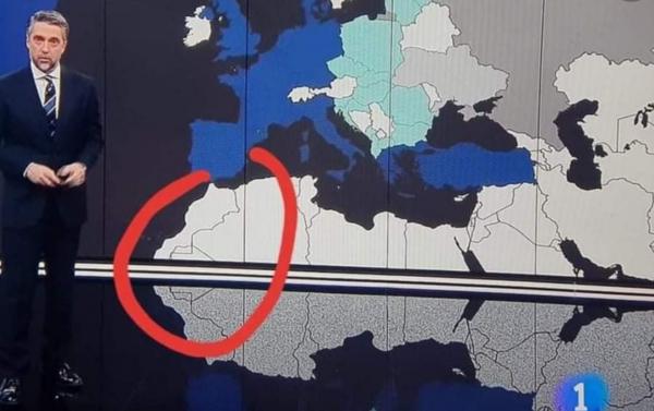 خريطة المغرب الكاملة على قناة إسبانية رسمية.. هل هي إرهاصات عودة العلاقات بين الرباط ومدريد إلى سابق عهدها
