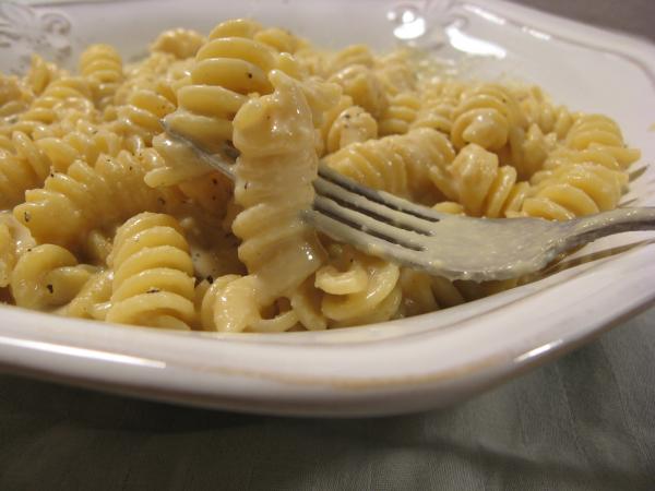 طبق مكرونة مبتكر