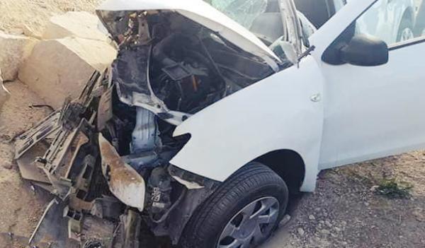 "طريق الموت" تودي بحياة أربعة شبان وتتسبب في إصابة سائحة فرنسية بجروح خطيرة (الصور)