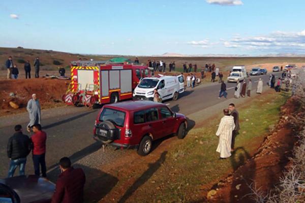 انقلاب "بيكوب" يخلف قتلى وجرحى بضواحي برشيد