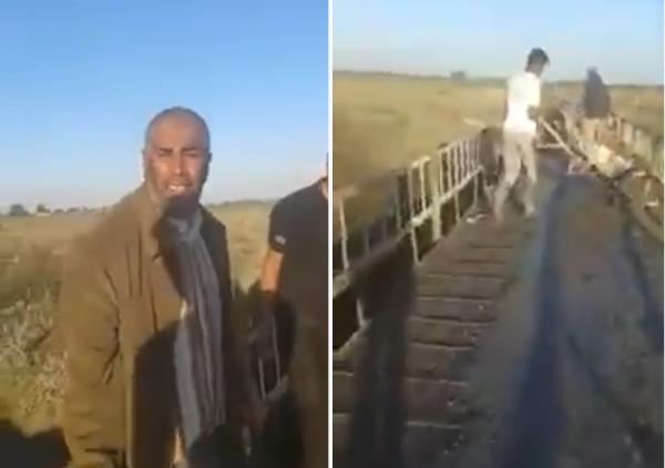 مواطنون يتطوعون لإنجاز قنطرة لفك العزلة في غياب المسؤولين نواحي القنيطرة