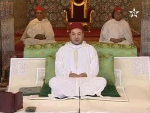 الملك يترأس افتتاح الدروس الحسنية 