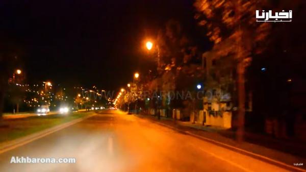هكذا تبدو شوارع تطوان خلال بداية ساعات الحظر