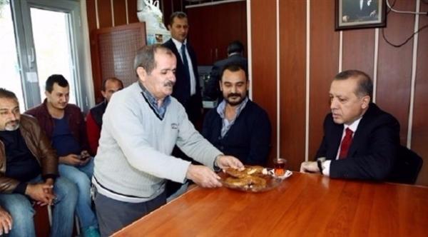 حبس مواطن تركي لرفضه تقديم الشاي لأردوغان