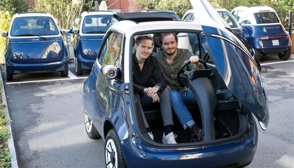 شركة سويسرية تطلق سيارة كهربائية متناهية الصغر