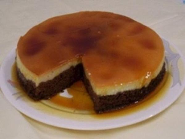 كيك الكراميل