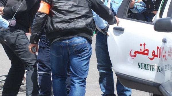 مجموعة "حذر" تُلقي القبض على شخص متلبسا بالفرار من مكان الجريمة بالدار البيضاء