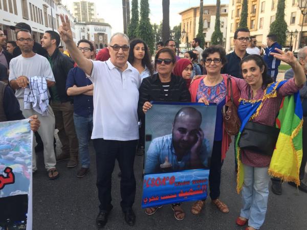 النقيب البقيوي : شاب مريض بالسرطان ضمن معتقلي " الحراك " و هذا هو الحكم الصادر في حقه