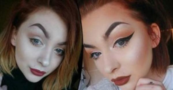 بالصور.. شاهد ماذا فعل شاب بعد رؤية حبيبته بدون مكياج