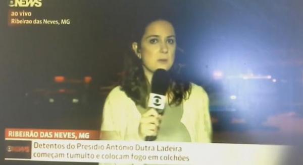 امرأة تعتدي على مراسلة تلفزيونية بالبرازيل