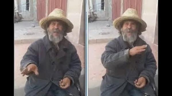 مشرد مغربي  يكشف سرّ الصحة الجيدة الخالية من الأمراض و سرّ من أراد أن يعمر طويلا