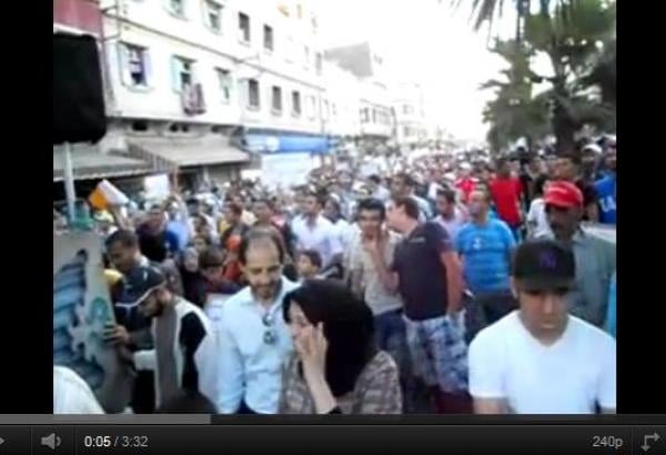 باراكا من الفساد: مسيرة البيضاء 23 اكتوبر 2011