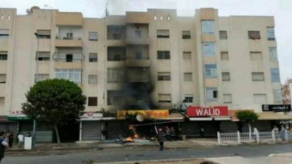 انفجار قوي يهز وسط مدينة أكادير ويثير رعب الساكنة(فيديو)