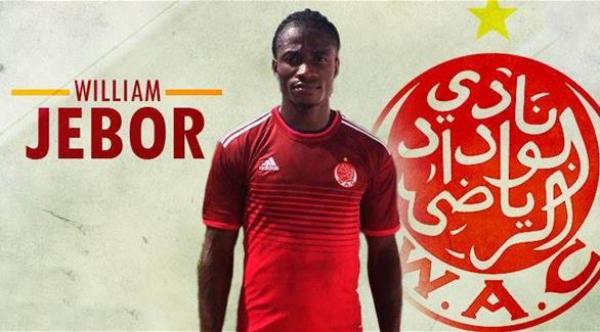 الوداد البيضاوي يضم هداف ليبيريا وليام جبور