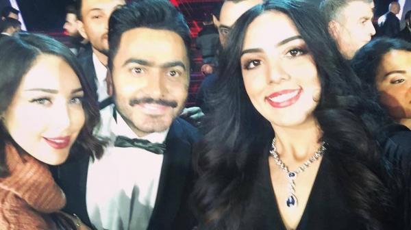 زوجة تامر حسني المغربية لم تساند ابن بلدها حمزة لبيض لسبب غريب!