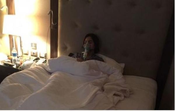 شيرين عبد الوهاب تتعرض لأزمة صحية مفاجئة (صور)