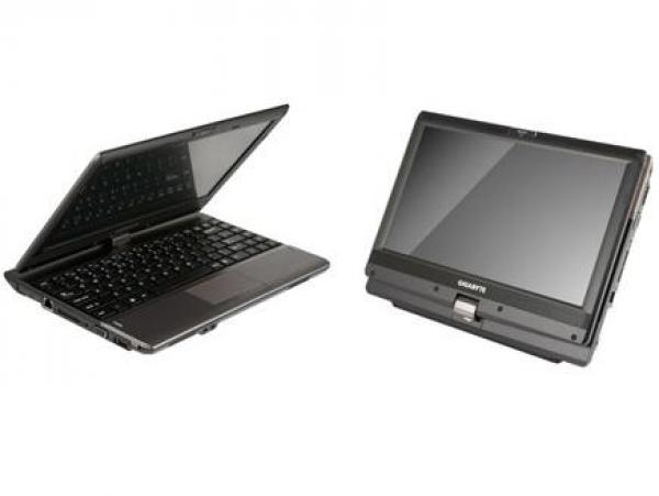 شركة \"جيجابايت\" تطلق كمبيوتراً دفترياً جديداً باسم \"ثلاثة في واحد\"