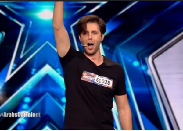 شاهد فضيحة الممثل المغربي عبد الله بنسعيد في عرب غوت تالنت 2019